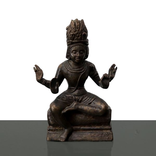 Tibetan bronze sculpture of the Goddess Kali