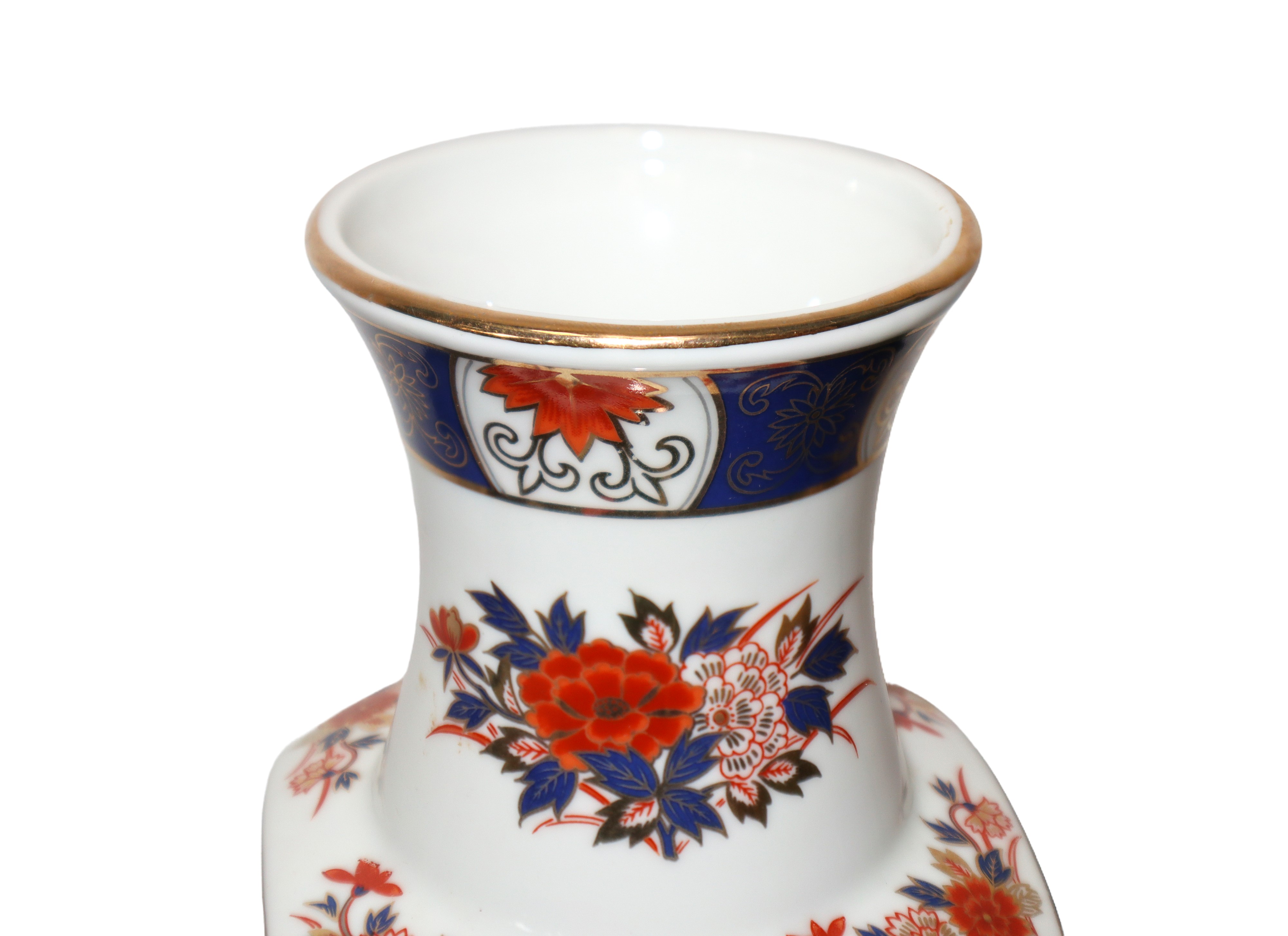 Vaso giapponese in porcellana Imari