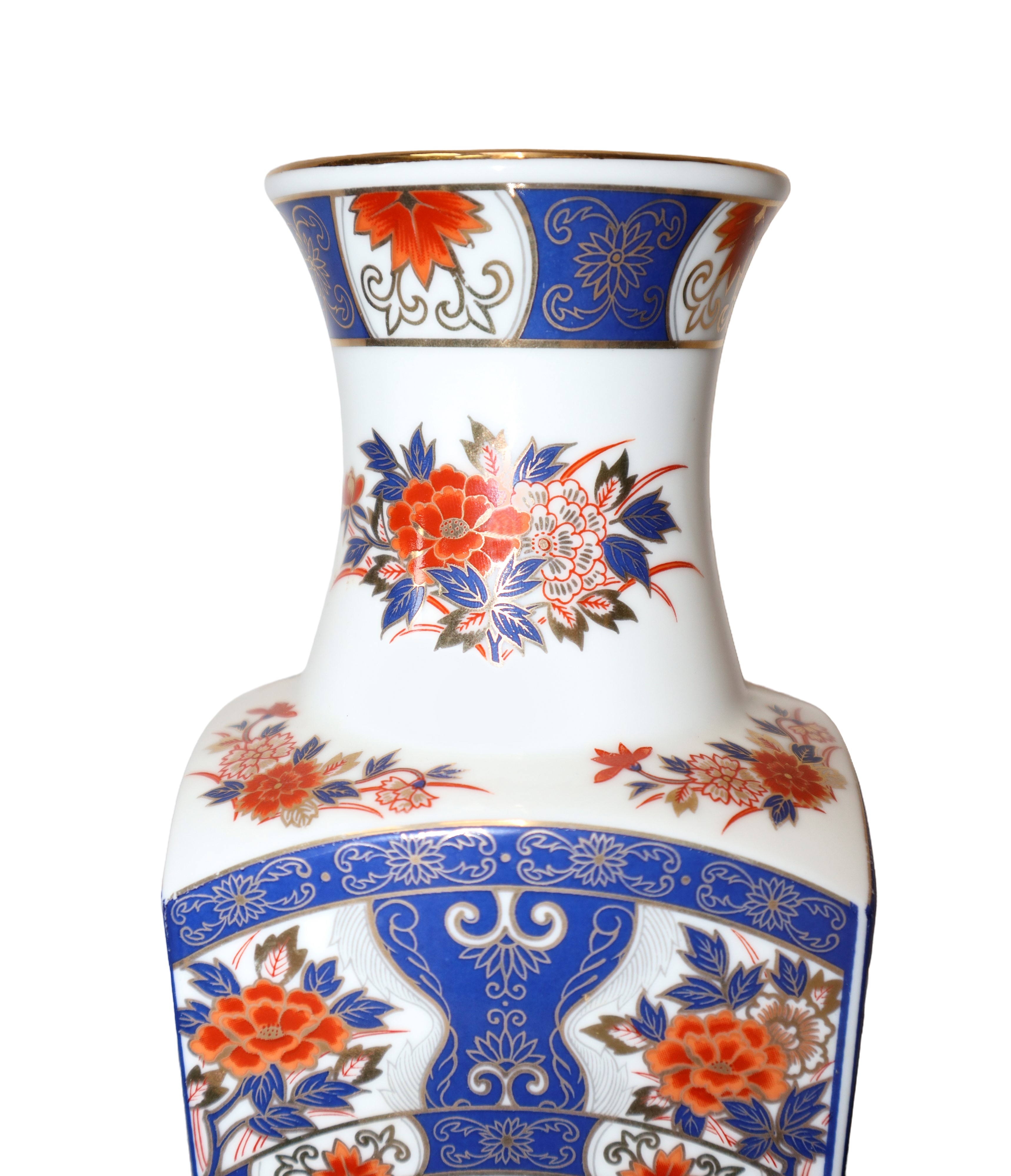 Vaso giapponese in porcellana Imari