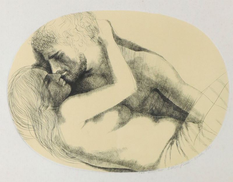 Emilio Greco - Amanti, 1983