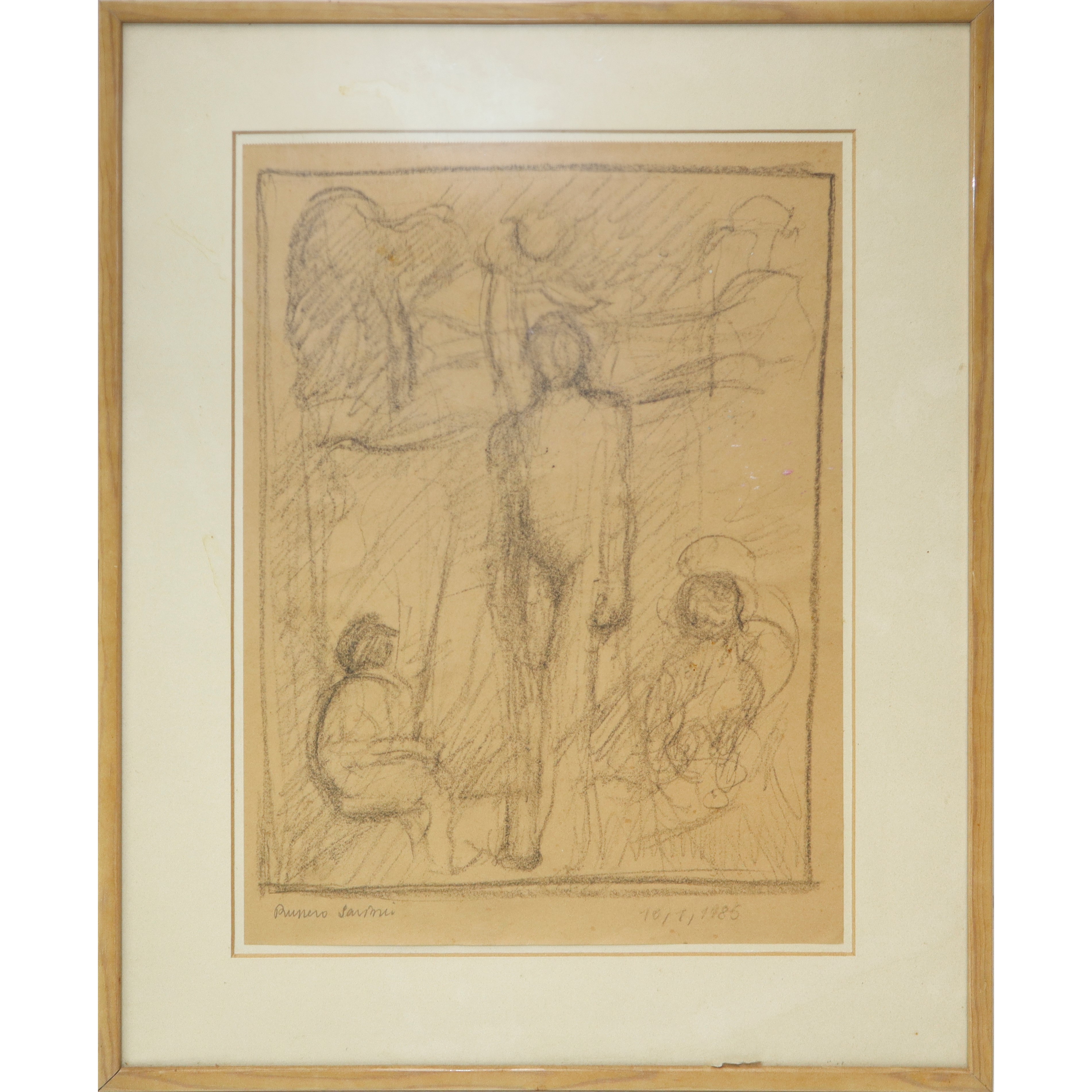 Ruggero Savinio - Figure in Controluce