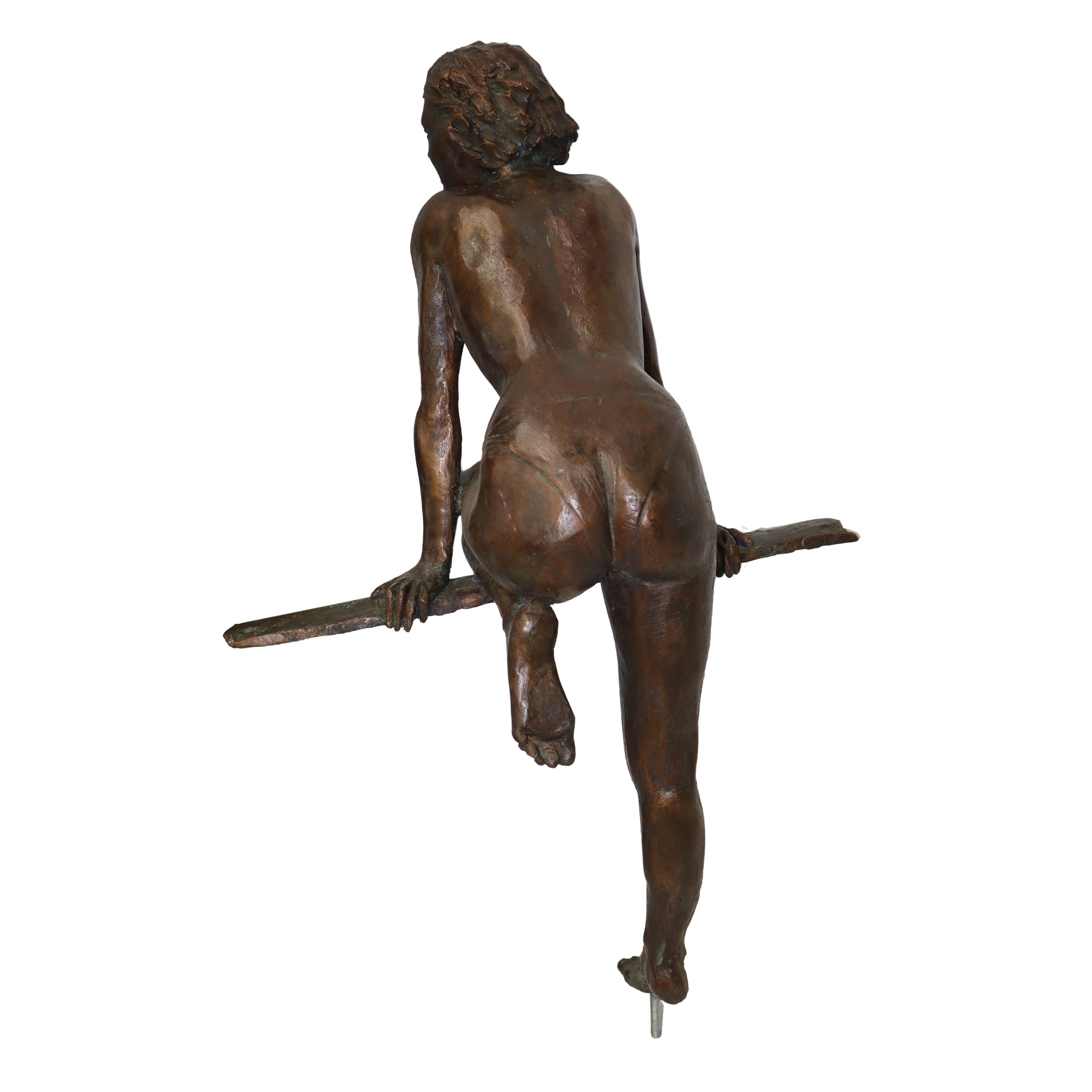 Leonardo Lucchi - Al Balcone, Scultura in Bronzo