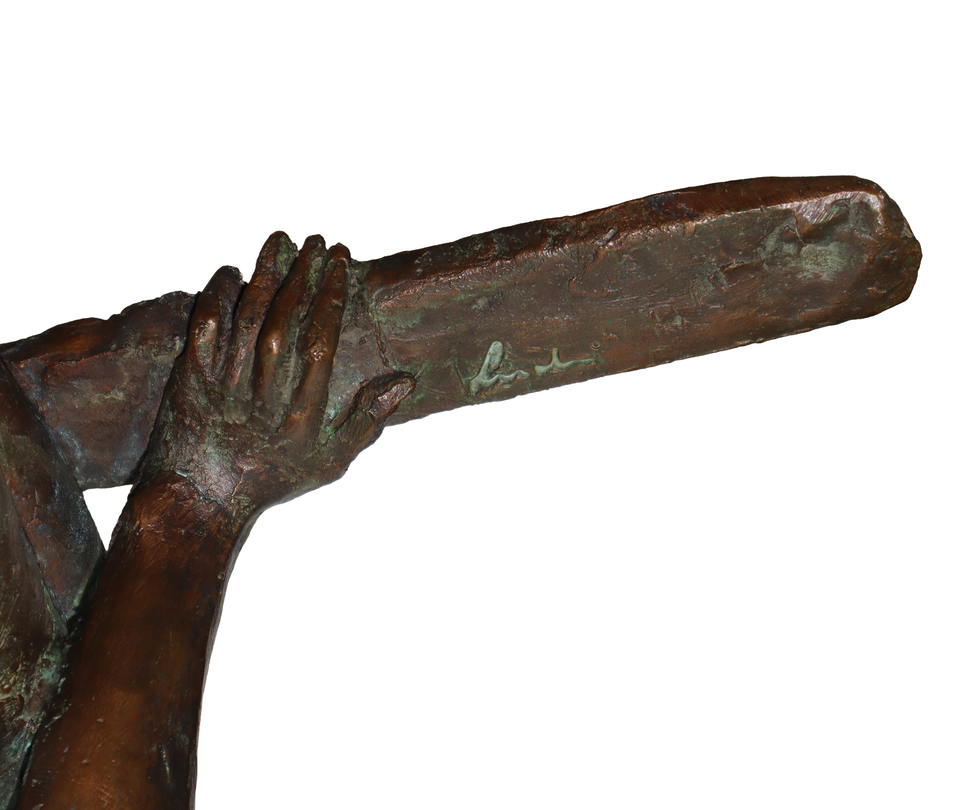 Leonardo Lucchi - Al Balcone, Scultura in Bronzo