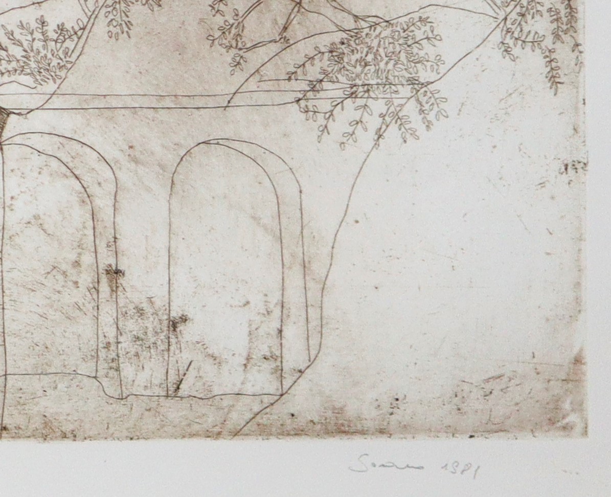 Giuseppe Sorano - Paesaggio con Ruderi