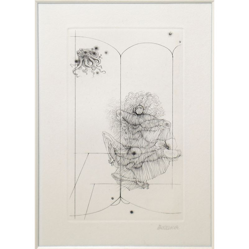 Hans Bellmer - Senza titolo (incisione)