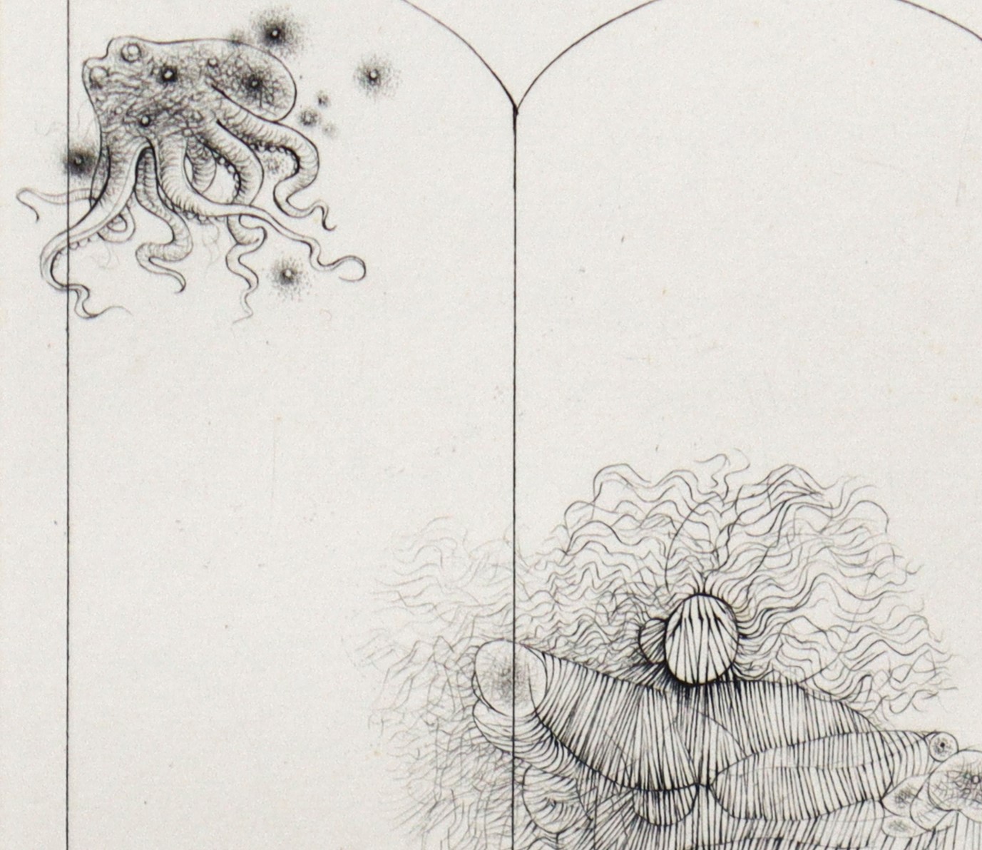 Hans Bellmer - Senza titolo (incisione)