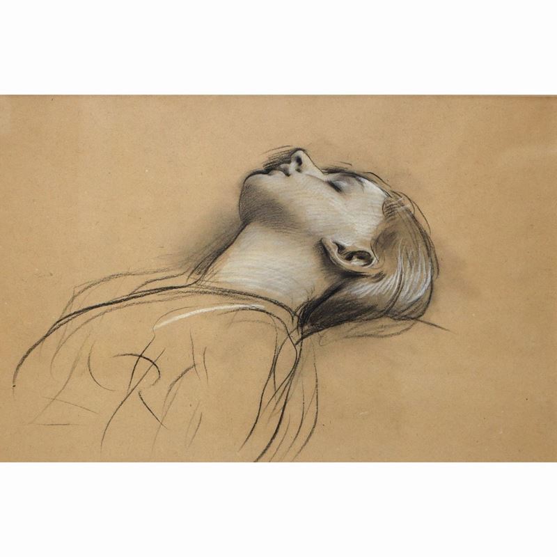Adolf Hirémy - Donna Dormiente