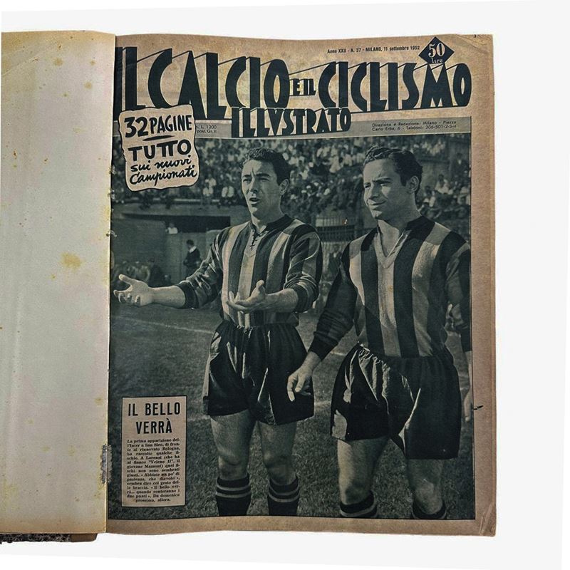 Il calcio e il ciclismo illustrato, Settembre 1952 - Luglio 1953