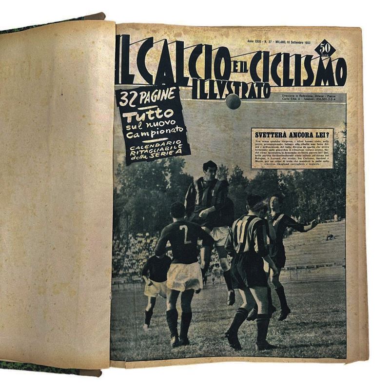 Il calcio e il ciclismo illustrato, Settembre 1953 - Agosto 1954