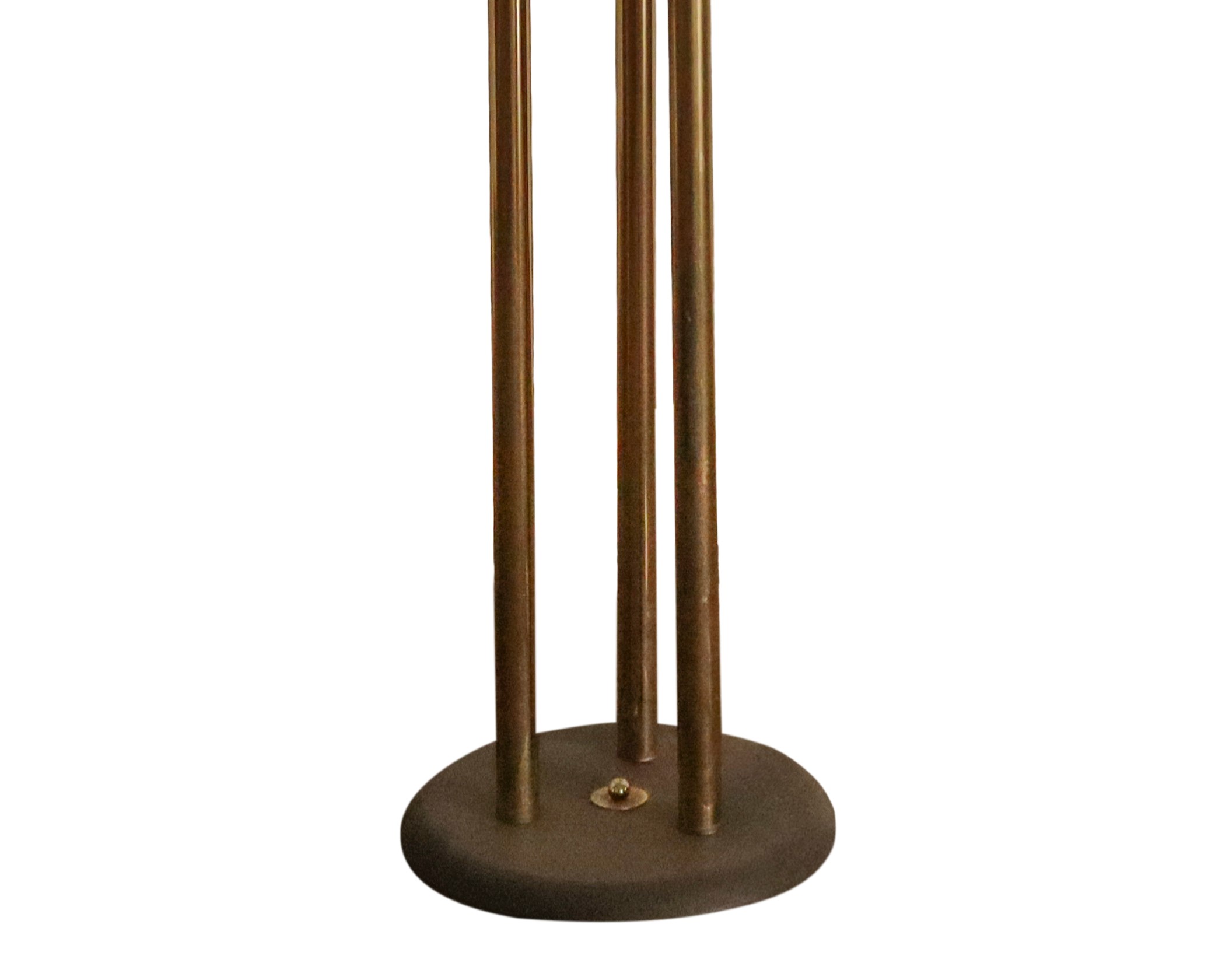 Lampada Piantana Vintage con Tre Steli