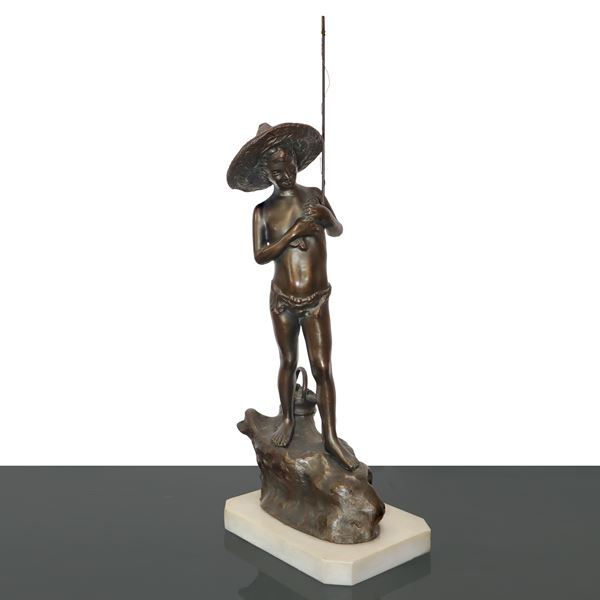 Figurine of a fisherman