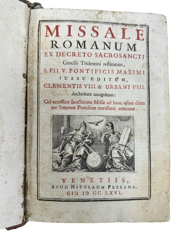 Missale Romanum Venetiis Aprib Nicolaus