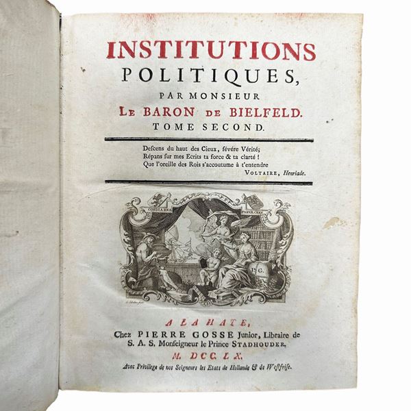 INSTITUTIONS POLITIQUES. TOMO SECONDO