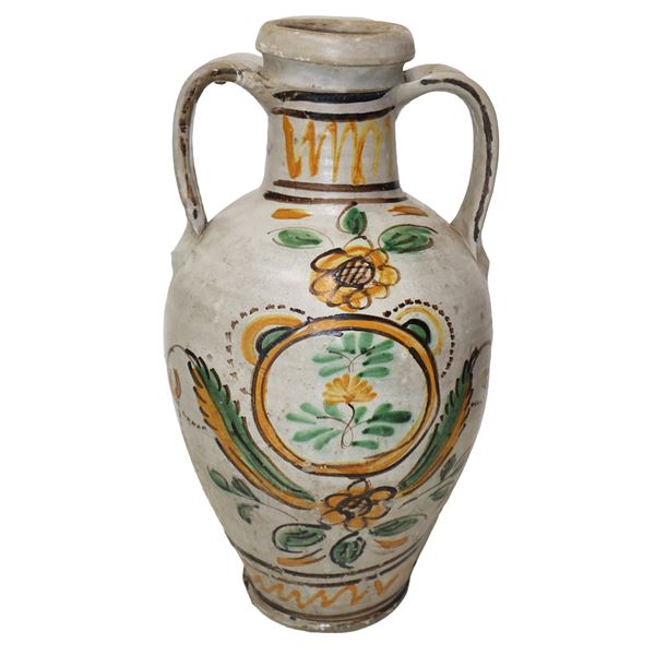 Quartara in maiolica di Caltagirone