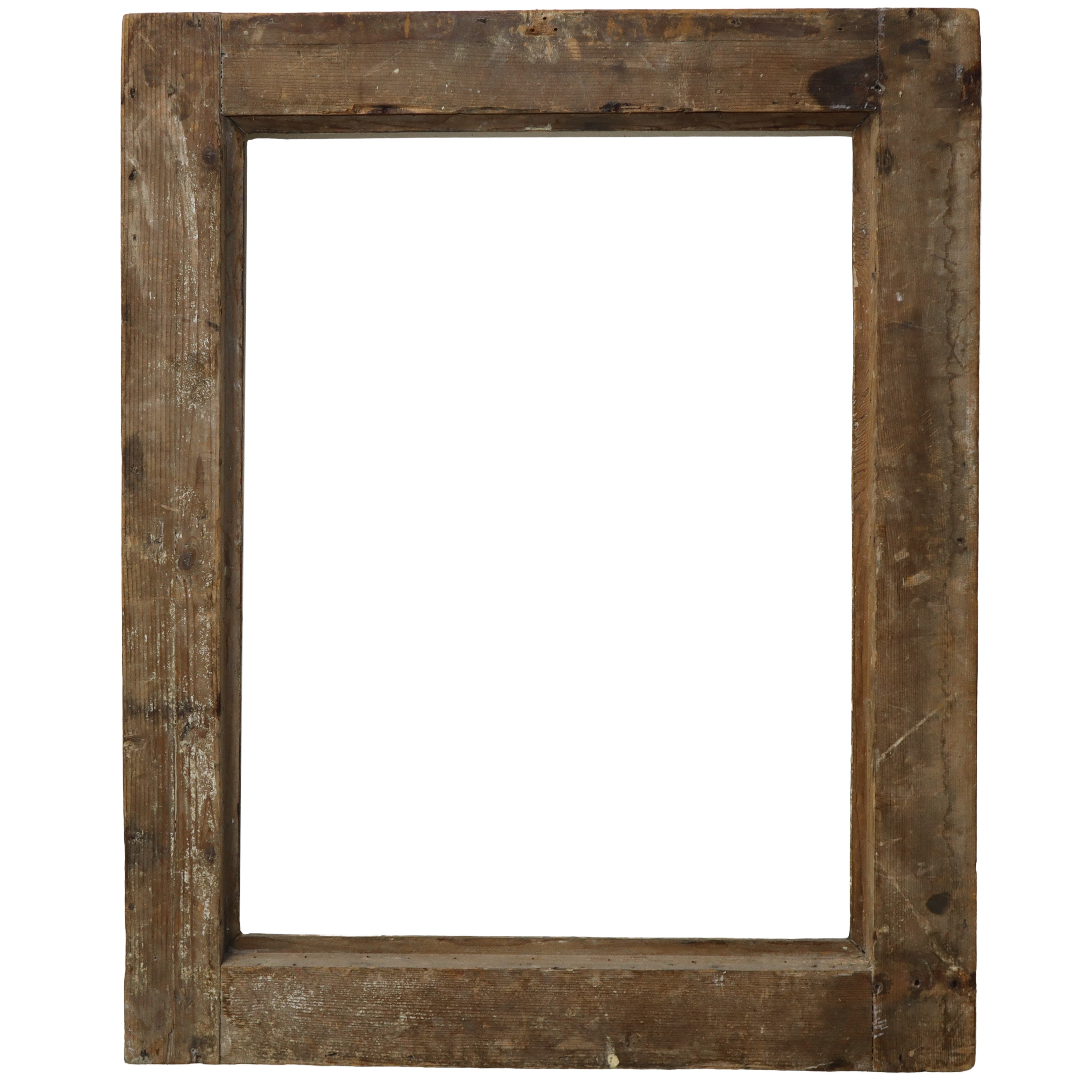 Cornice Mezza Canna in Argento e Mistura