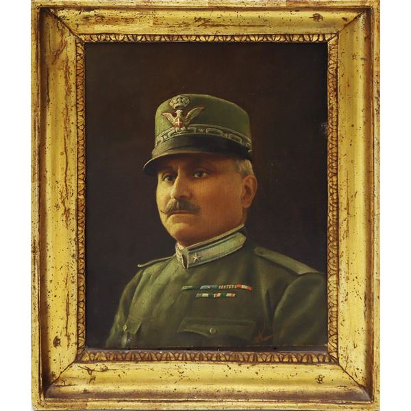 Portrait of a soldier, World War I