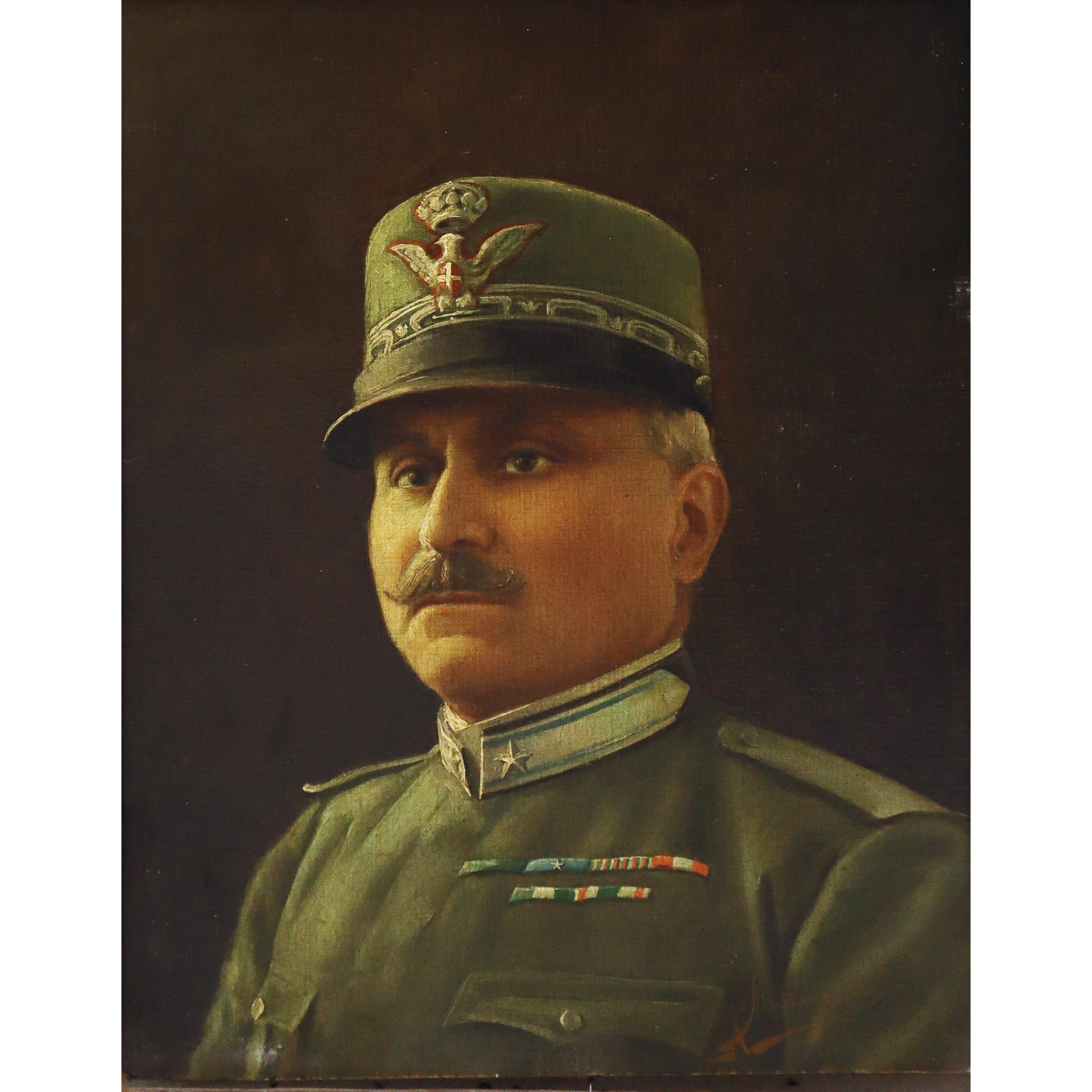 Ritratto di un militare, Prima Guerra Mondiale