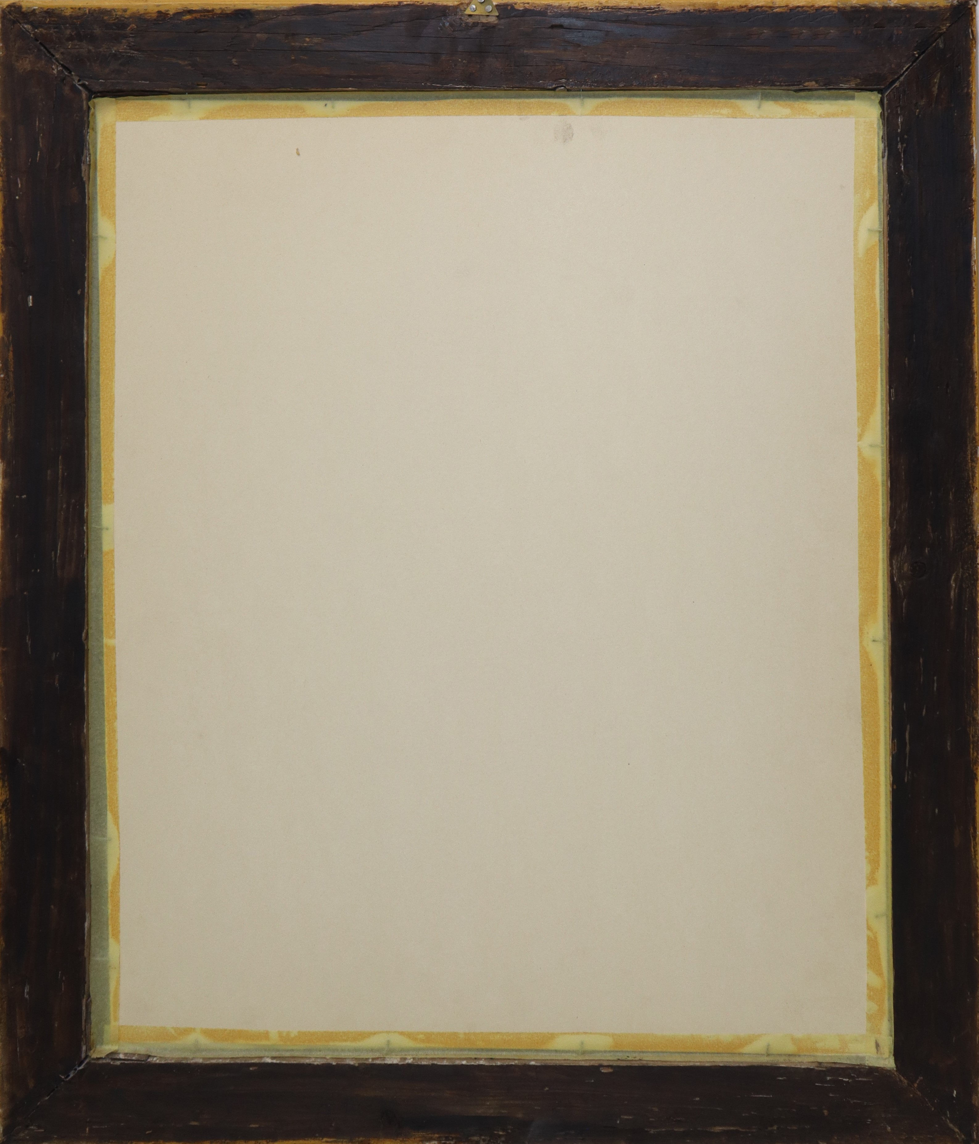 Cornice dorata con litografia “Le due sorelle”, XIX secolo