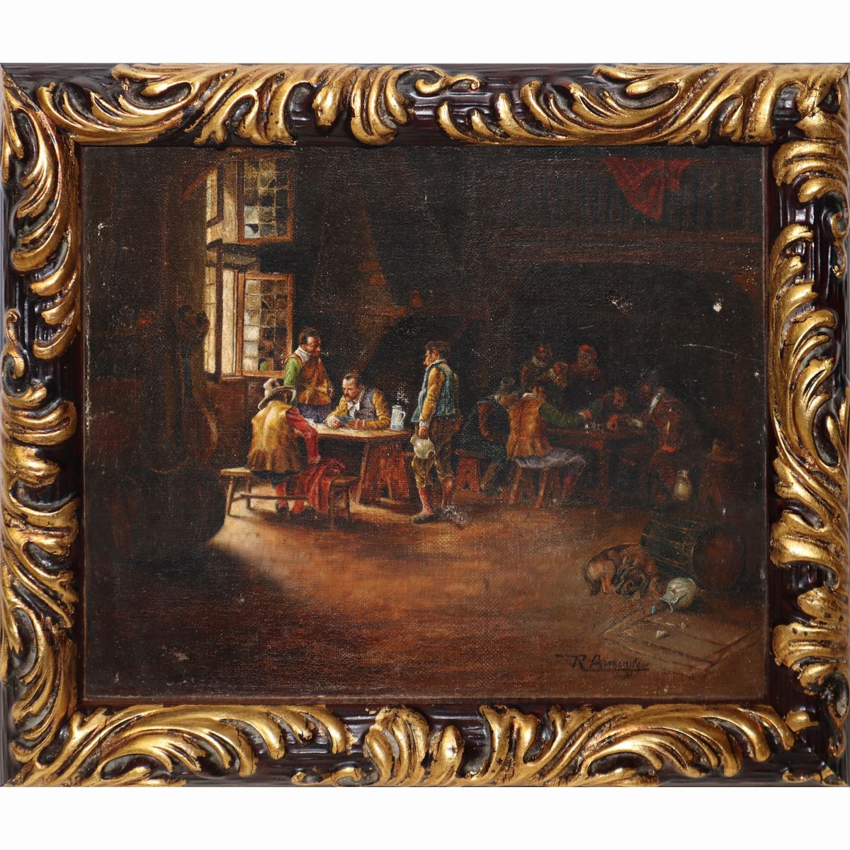 Raffaele Armenise - Scena di Osteria