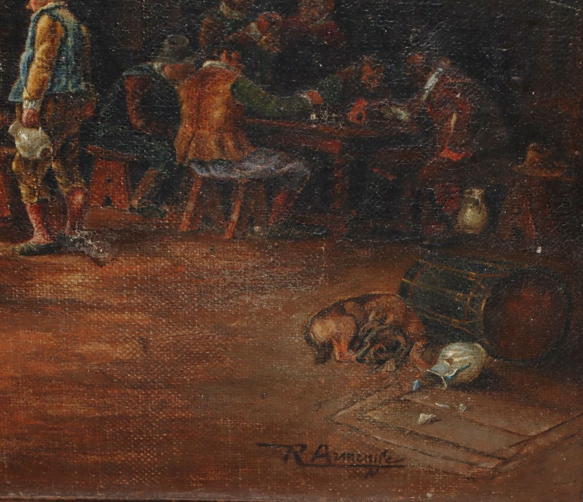Raffaele Armenise - Scena di Osteria