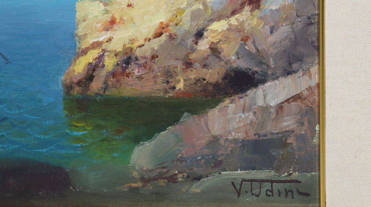Vincenzo Udine - Veduta Dell'etna dal Mare
