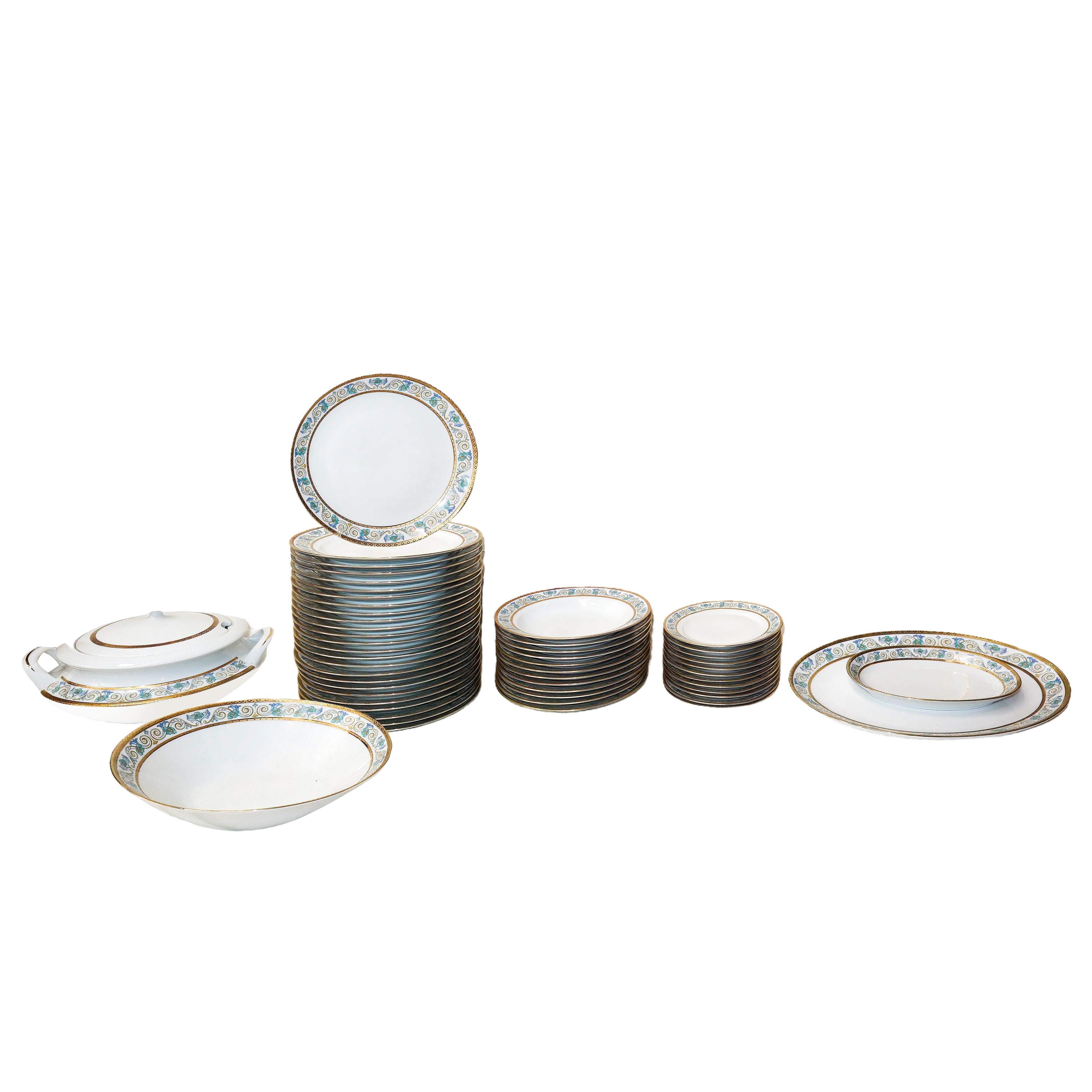 Completissimo servizio di stoviglie da 12