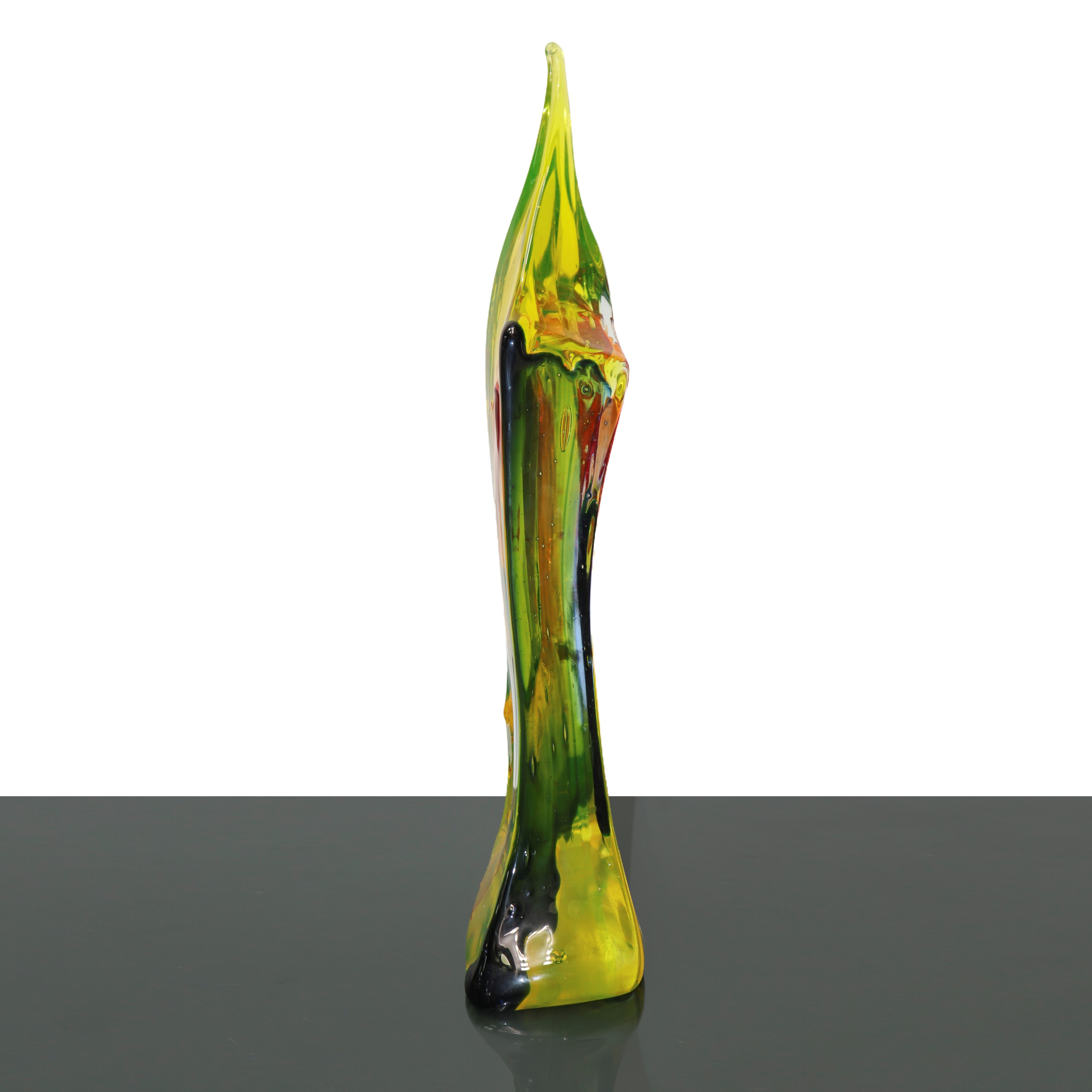 Pino Signoretto - Scultura in vetro di Murano a forma astratta