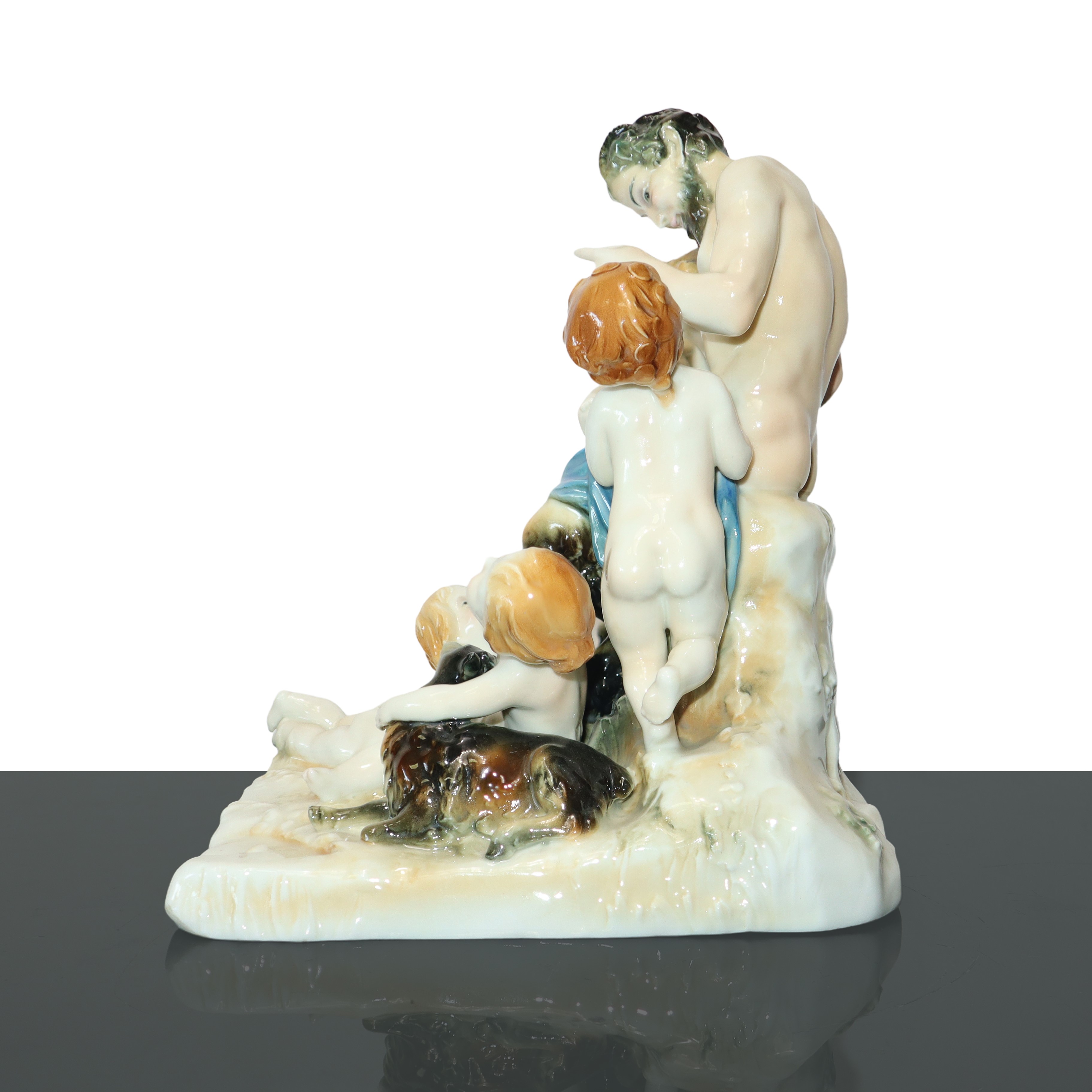 Fauno con Putti di Volkstedt (turinga)