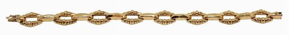 Yellow gold bracelet. Gr 12.5