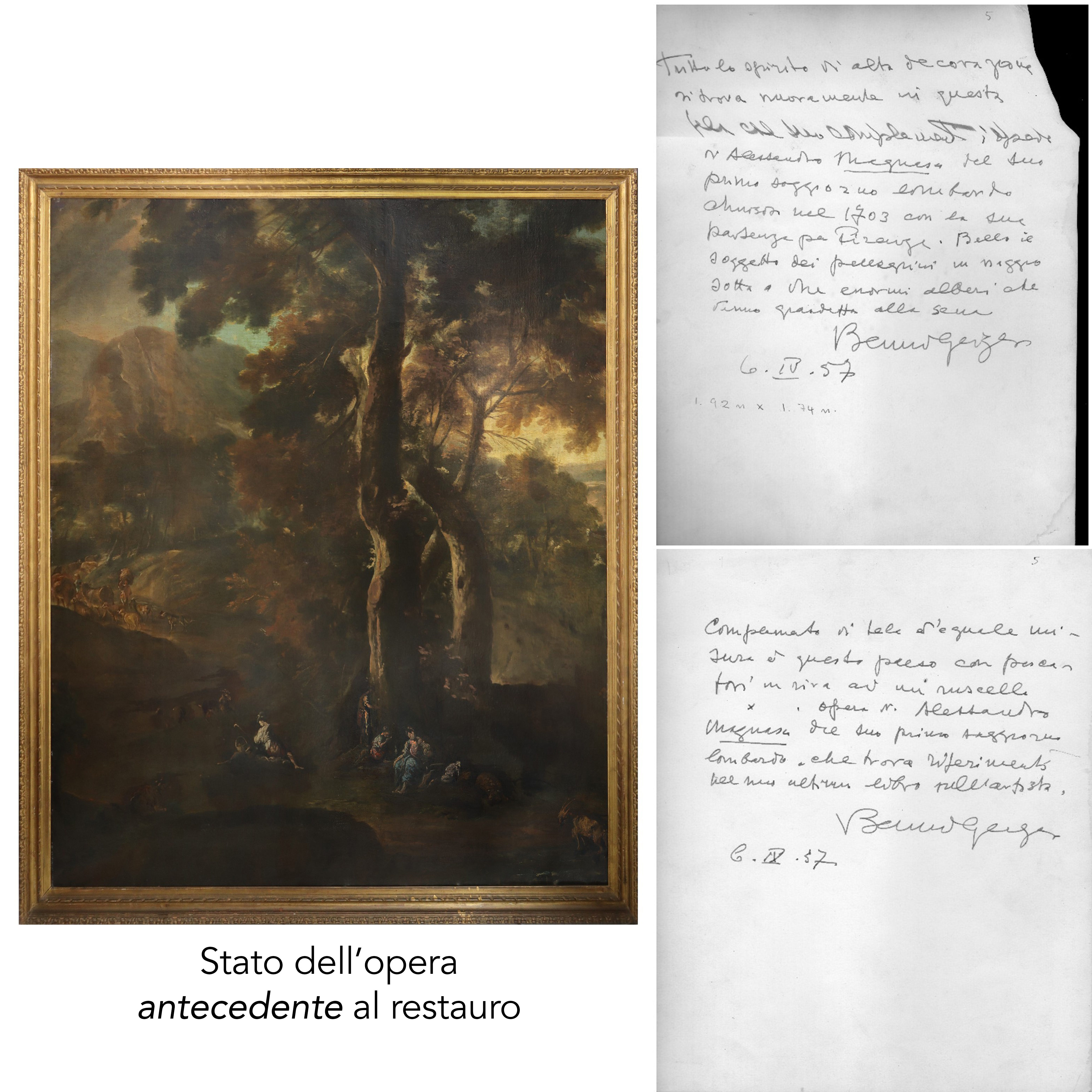 Paesaggio con personaggi