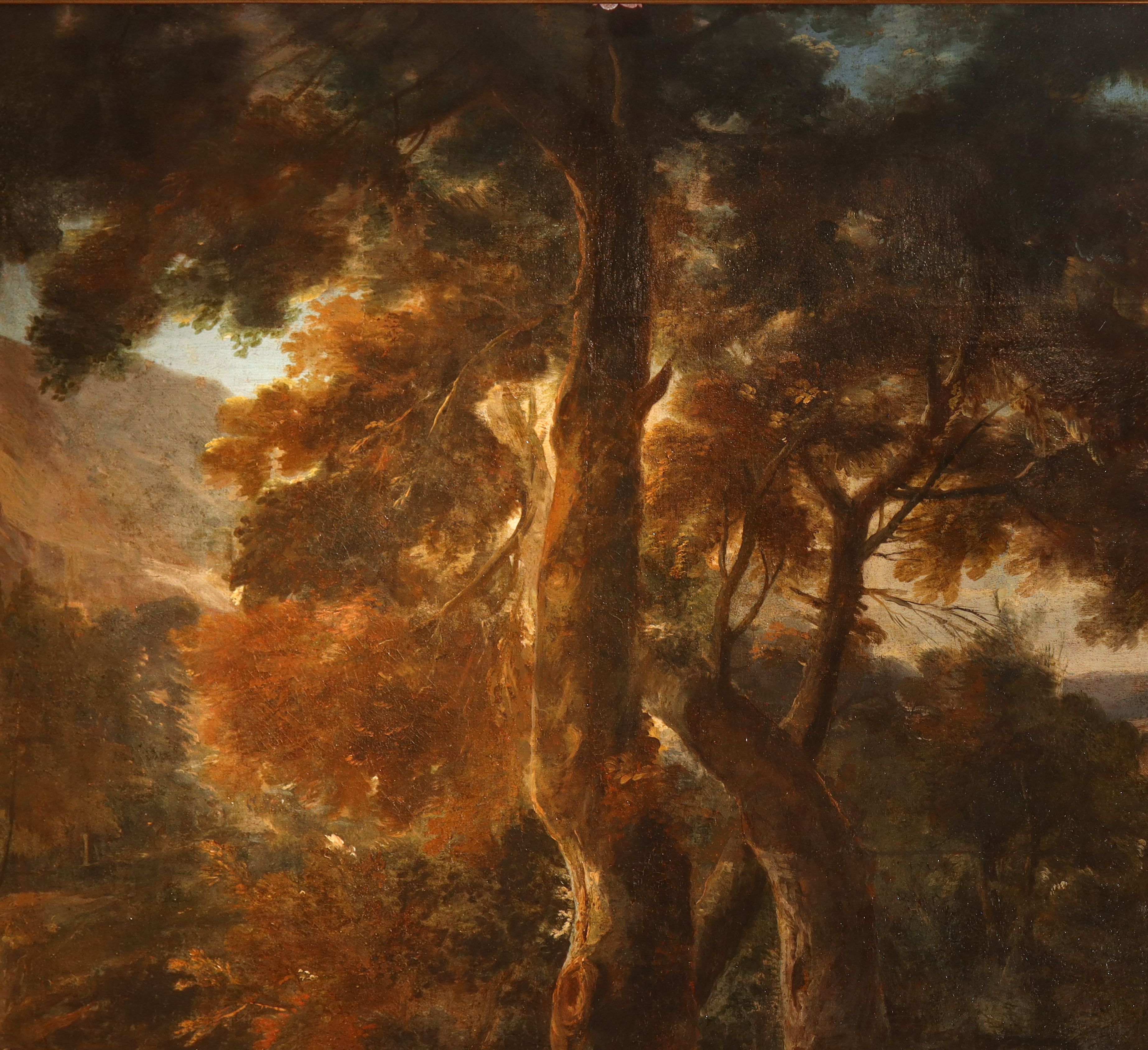 Paesaggio con personaggi