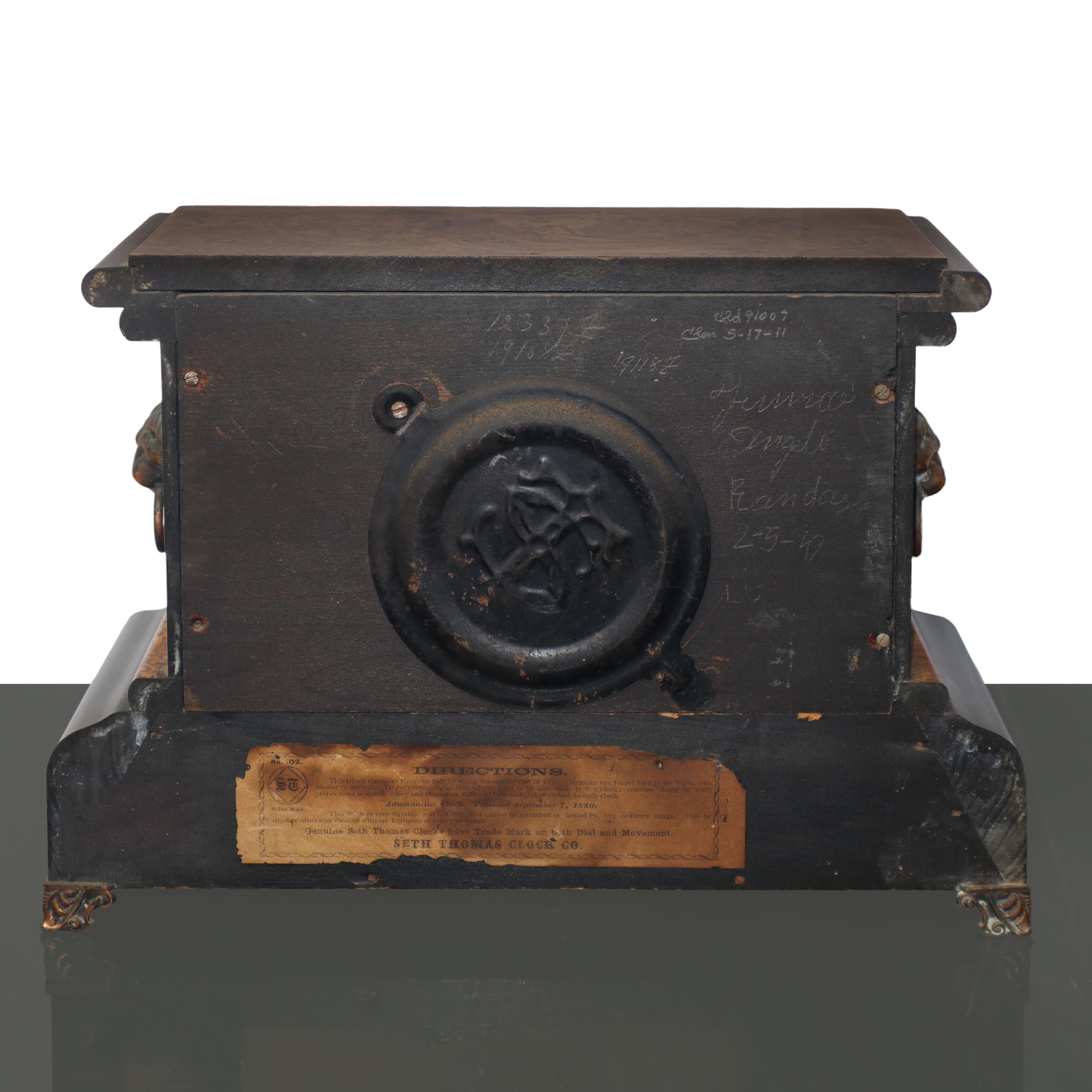Orologio da Tavolo Nero