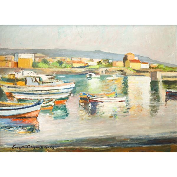 Enzo Comes - Marina with boats
