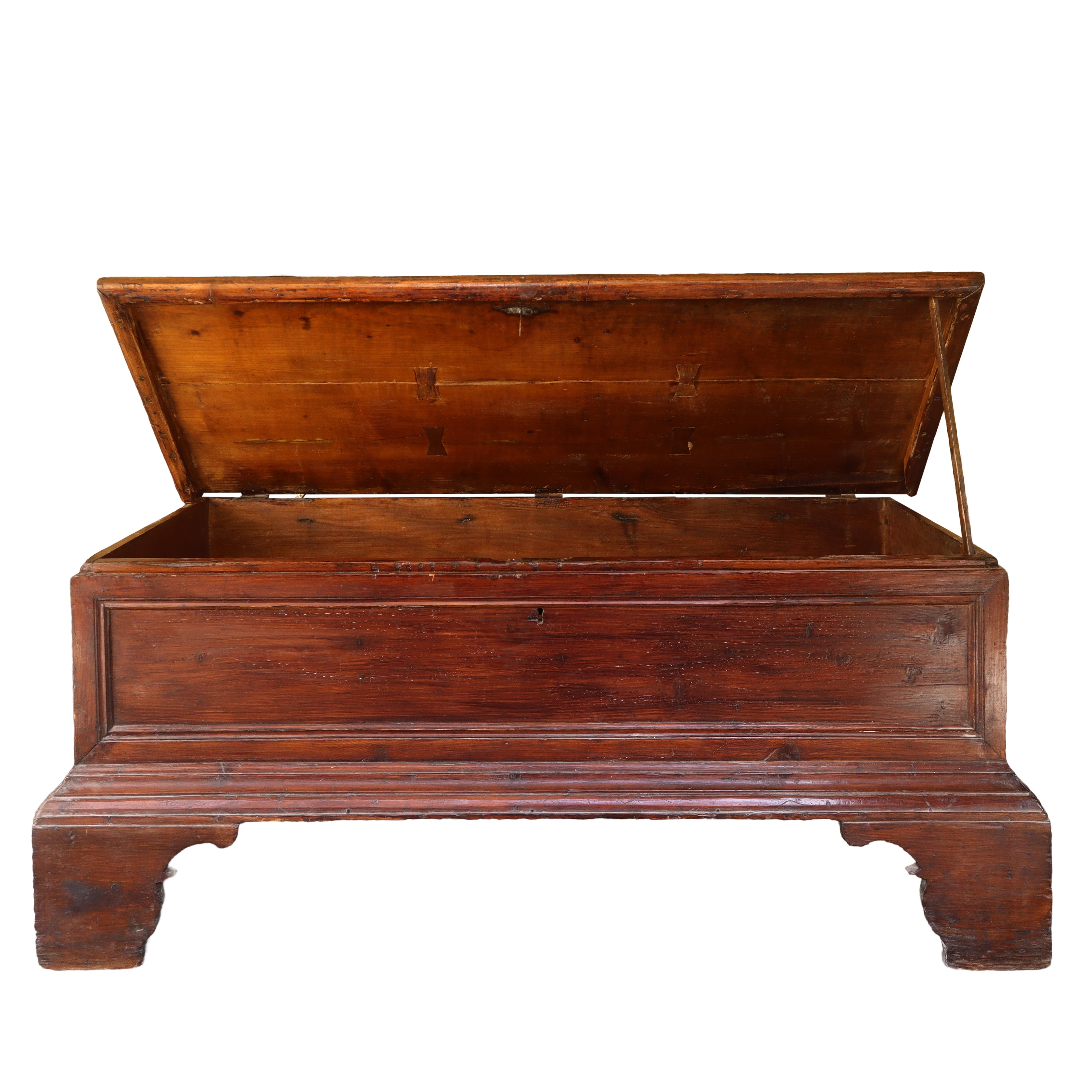 Cassapanca in legno di abete
