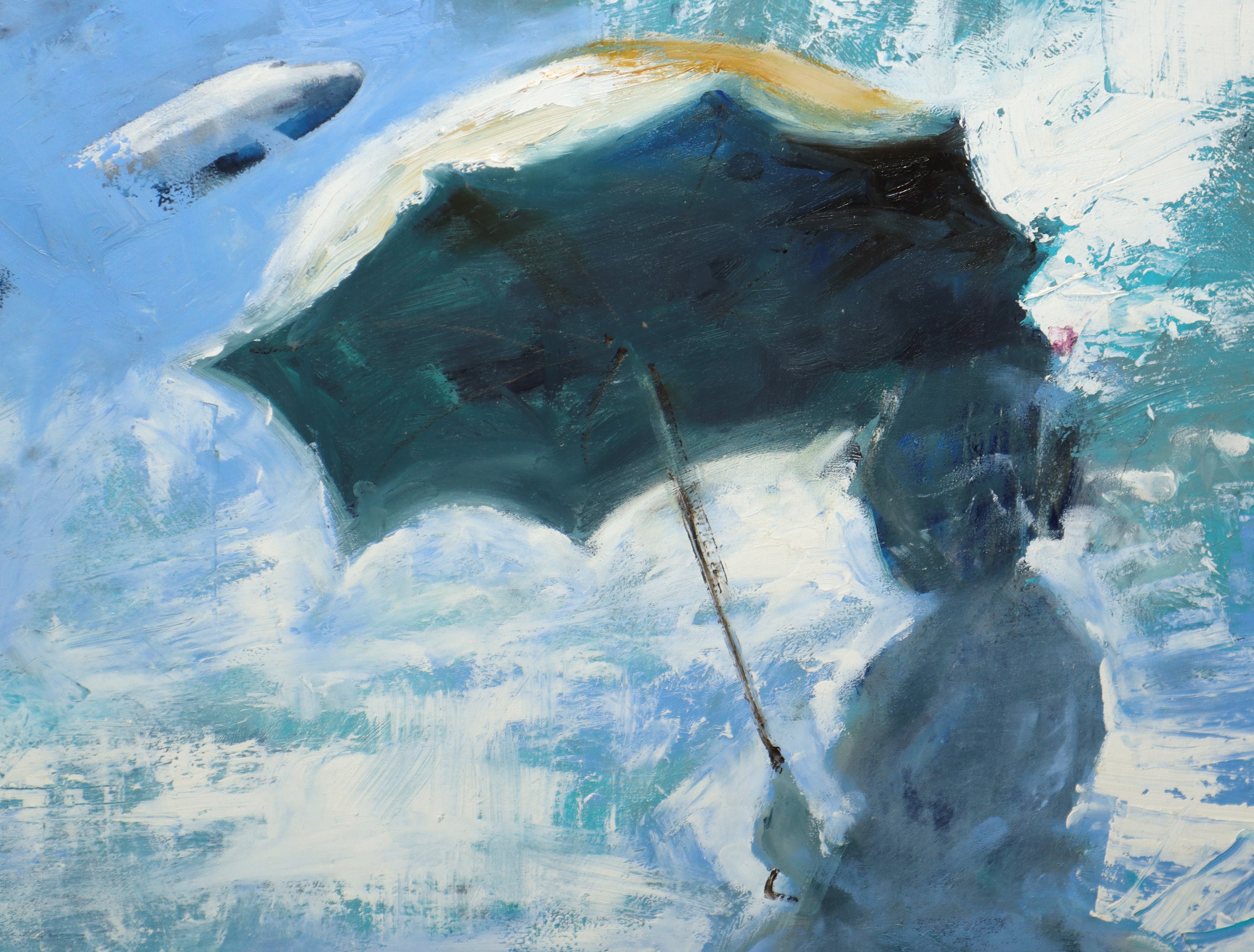 Corrado Valentino Corravale - Aereal Carousel Around Monet's Son (omaggio a Monet)