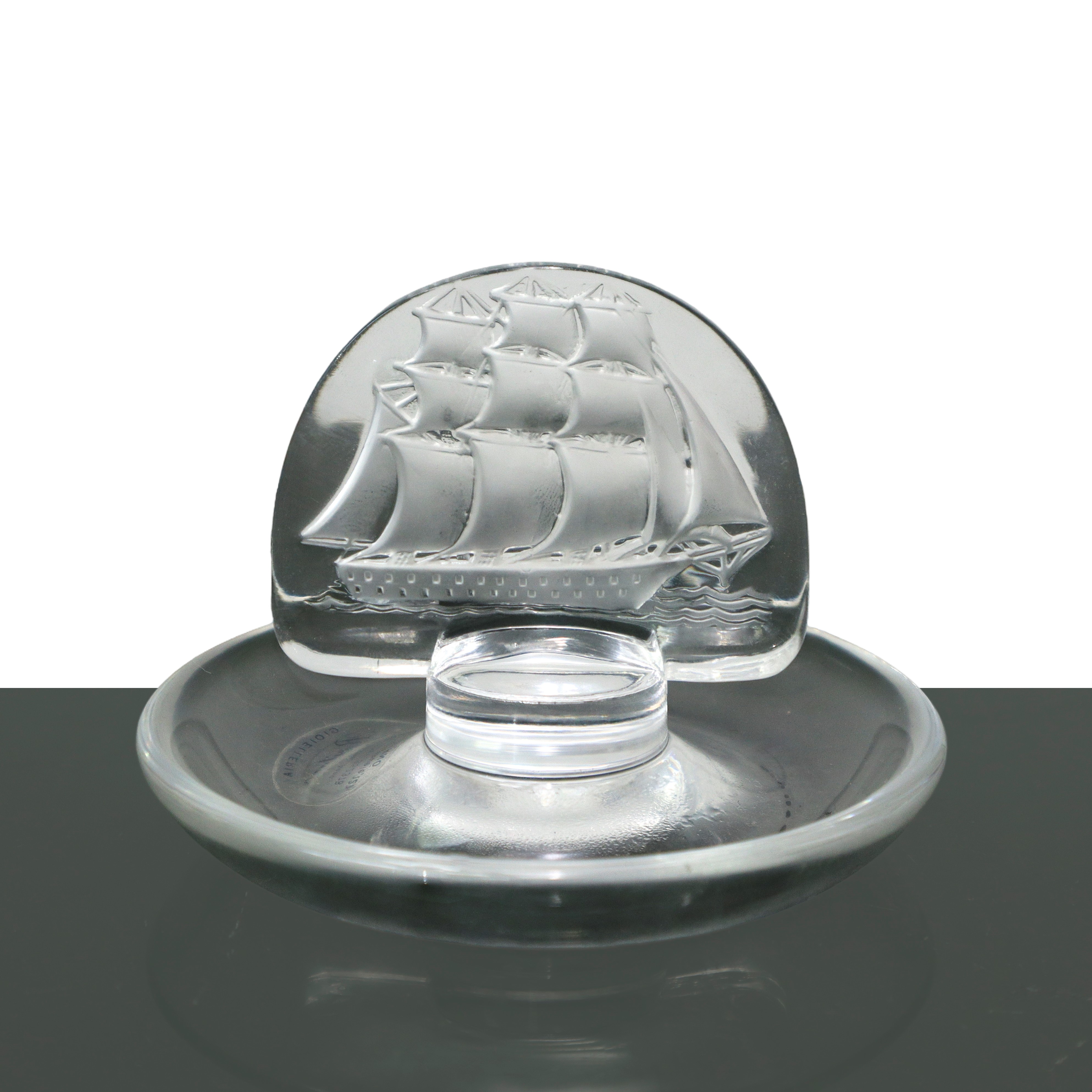 Lalique Paris - Posacenere con Caravella