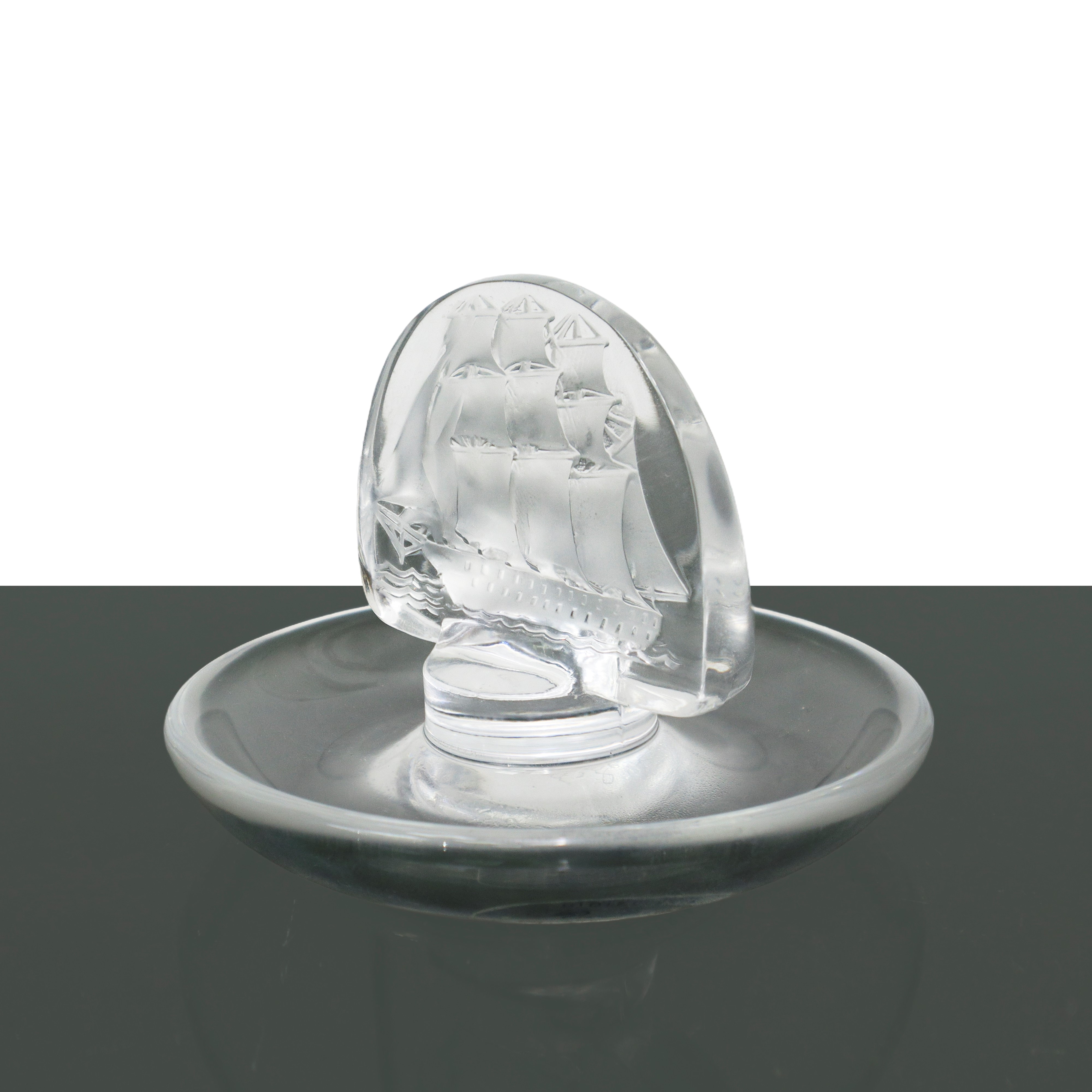 Lalique Paris - Posacenere con Caravella