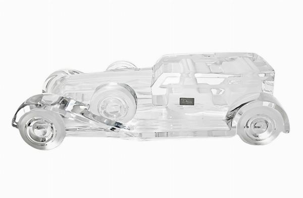 Daum, crystal limousine "Crystal Limousine Imperial". On Xavier Froissart's design of 1987
11.5x44x16 cm