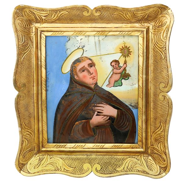 San Pasquale Baylon con l'Eucaristia