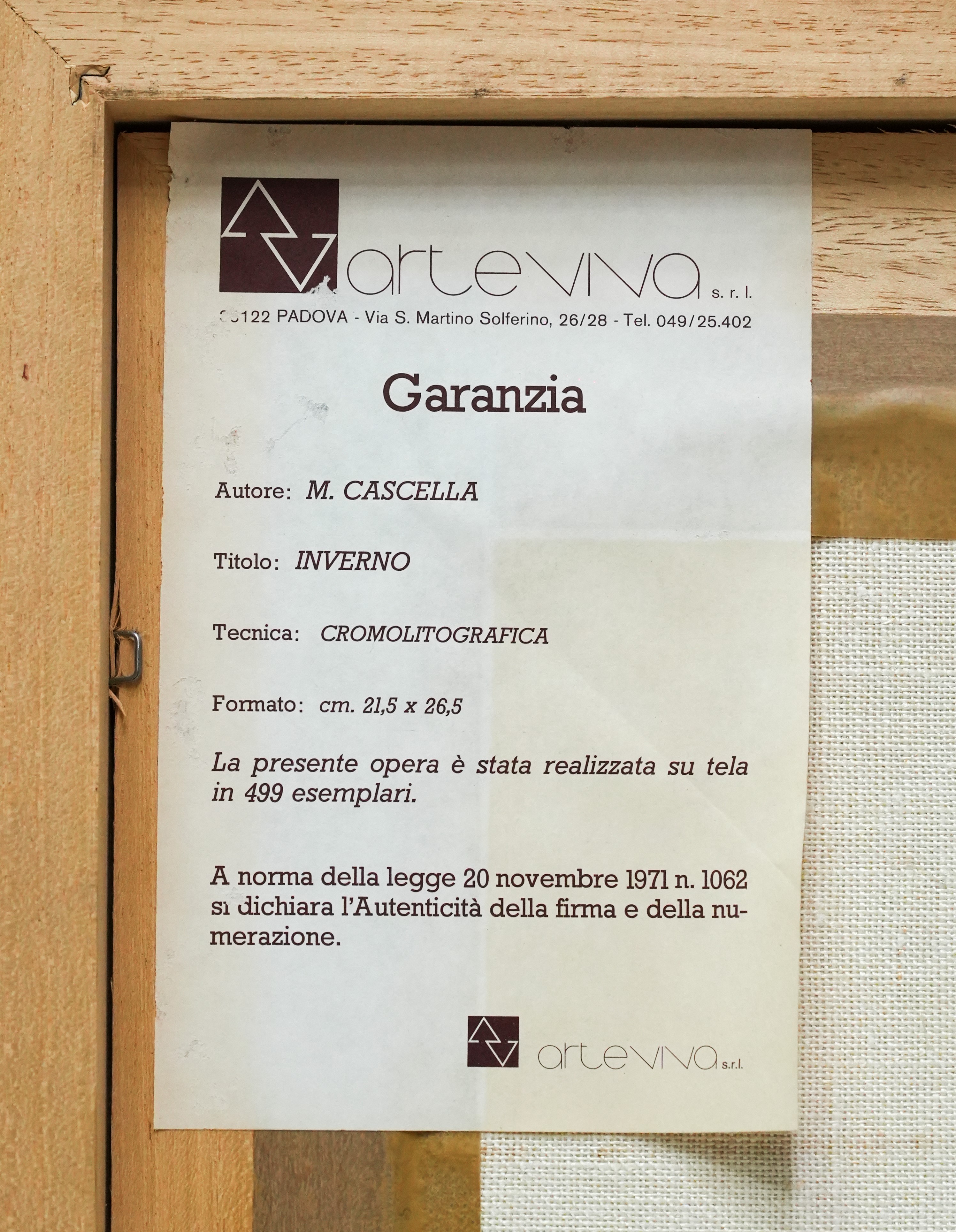 Michele Cascella - Inverno