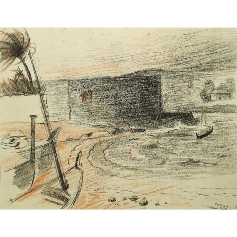 Carmelo Comes - Paesaggio Marino