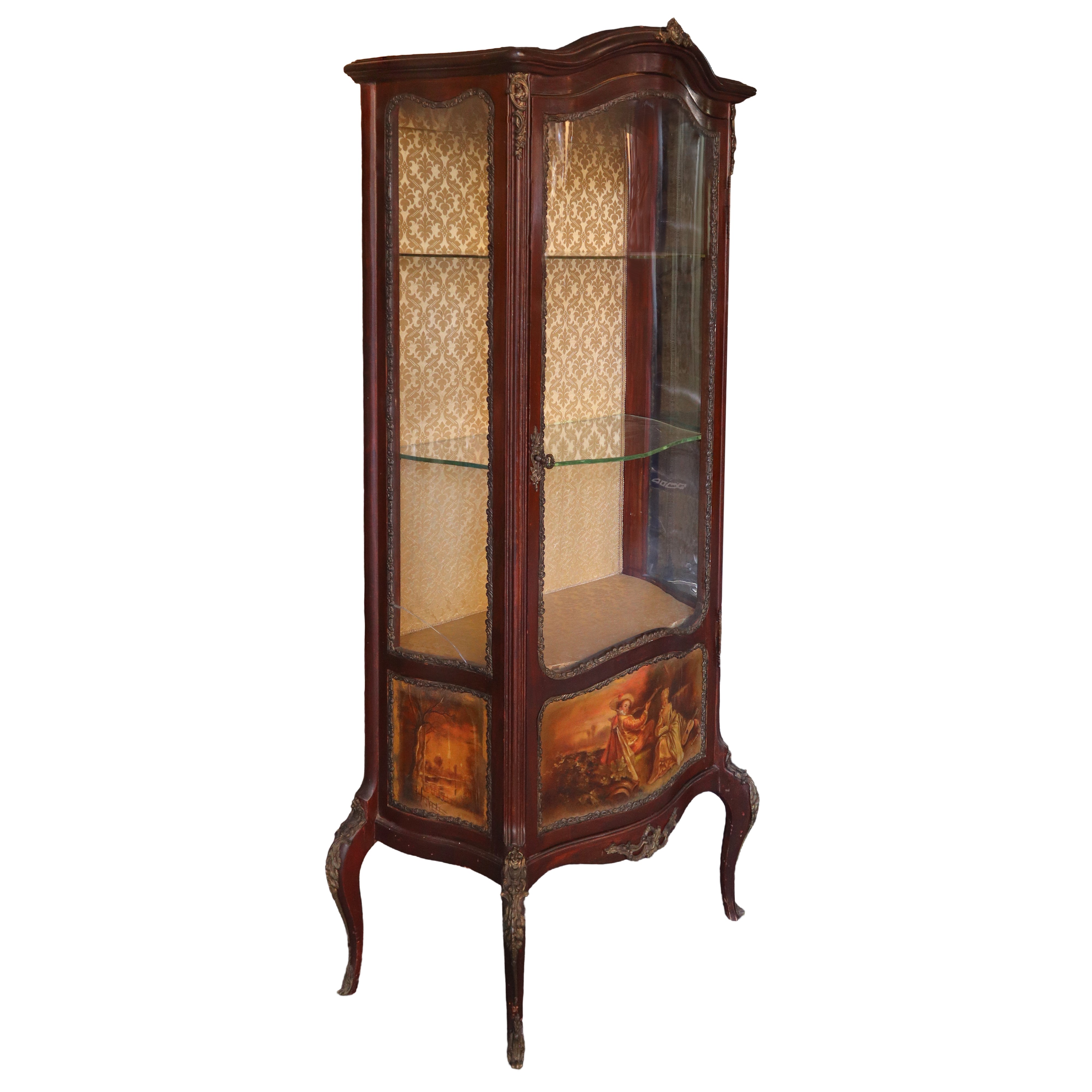 Vetrinetta Napoleone III in Legno