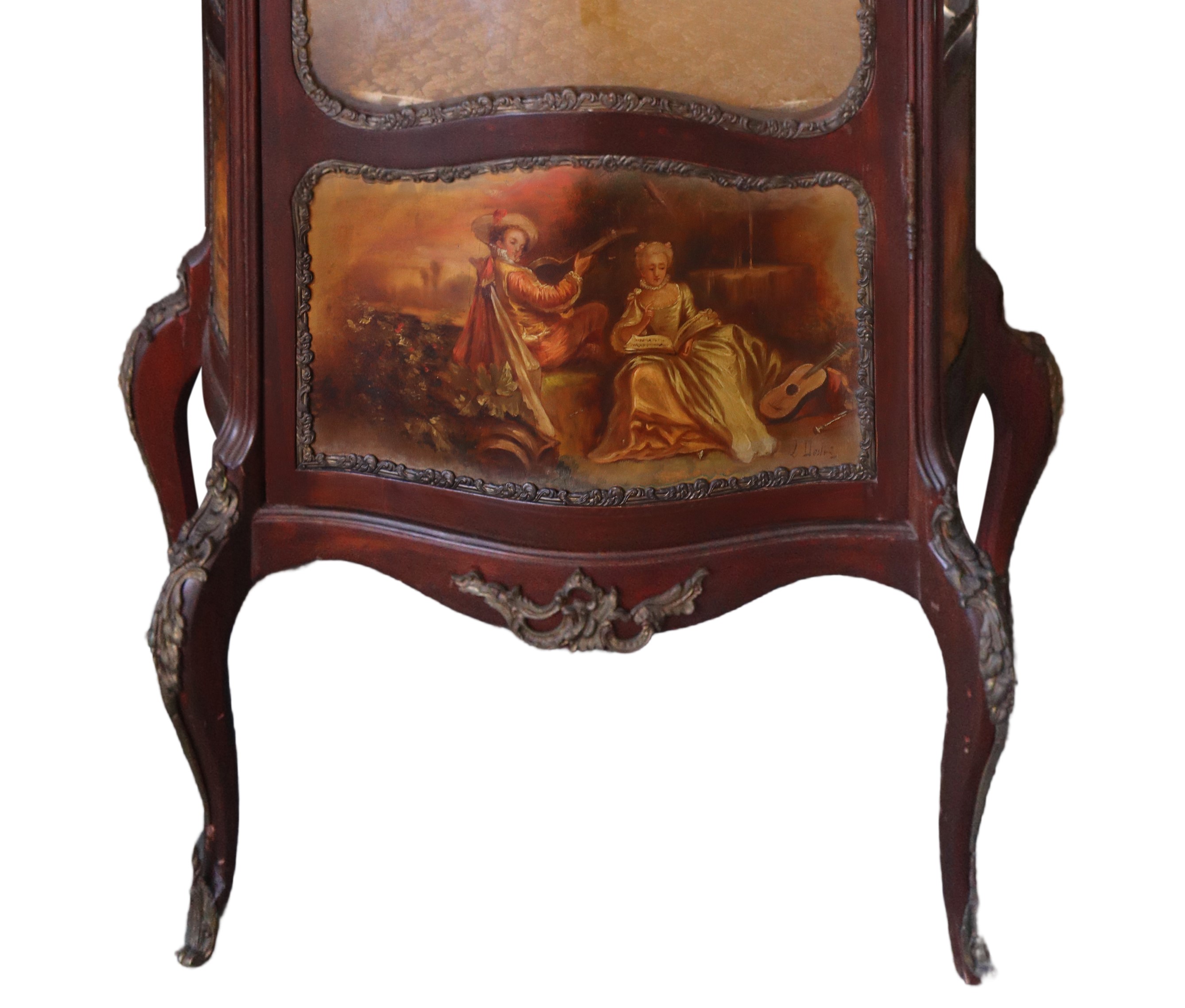 Vetrinetta Napoleone III in Legno