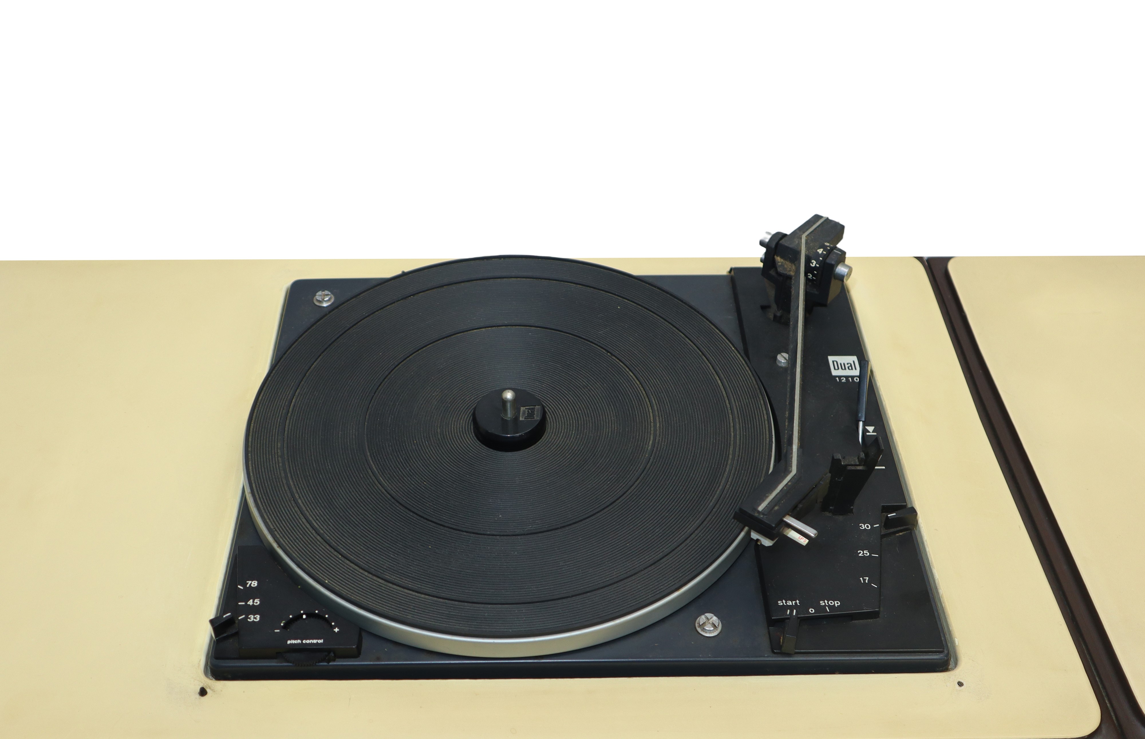 Achille e Piergiacomo Castiglioni per Brionvega - Radiofonografo Color Crema Mod. Rr 126