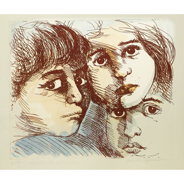 Santo Marino - Children's faces