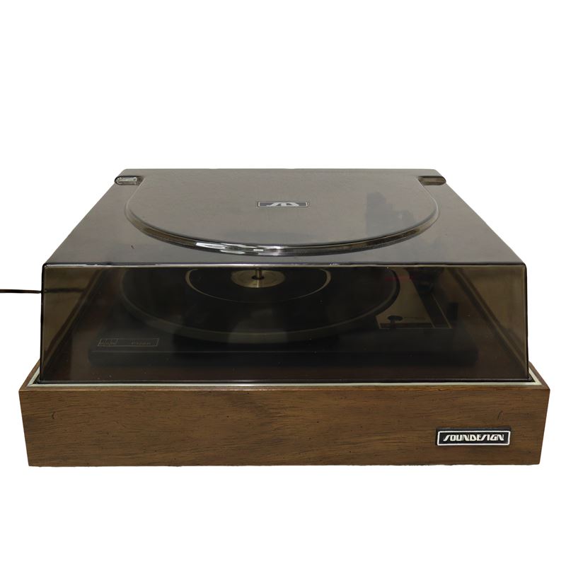 Lettore Giradischi Bsr P128r Completo di Casse 6 1/2 Woofer e Amplificatore Model A-245