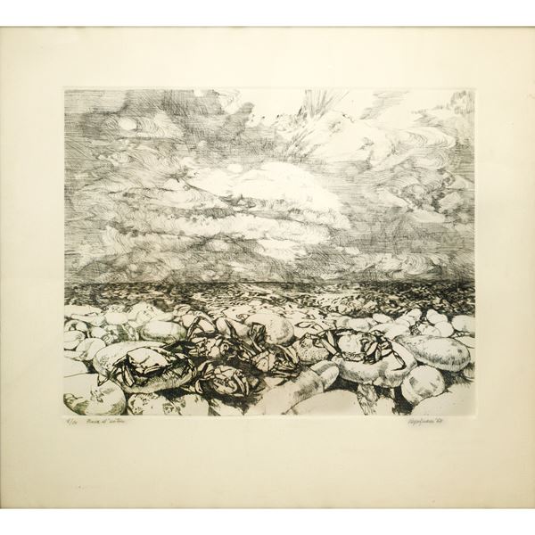 Renzo Vespignani - Crabs on the coast