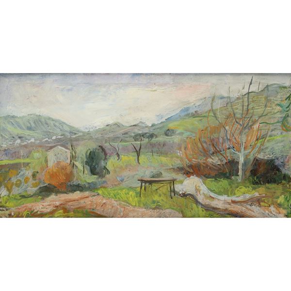 Elio Romano - Rural landscape of Morra
