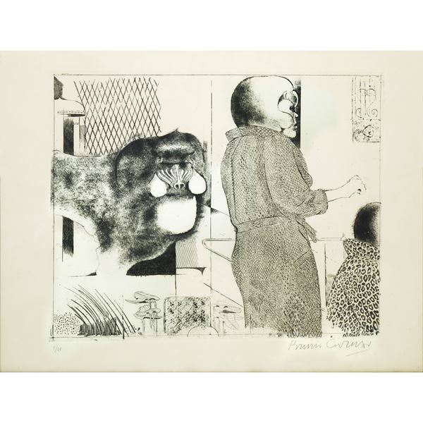 Bruno Caruso - Personaggi in interno