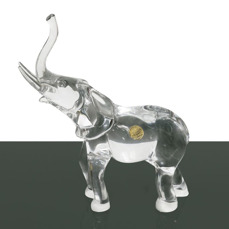 Crystal D'arques France - Elefante in Cristallo